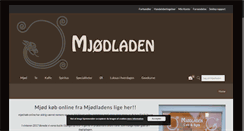 Desktop Screenshot of mjoedladen.dk